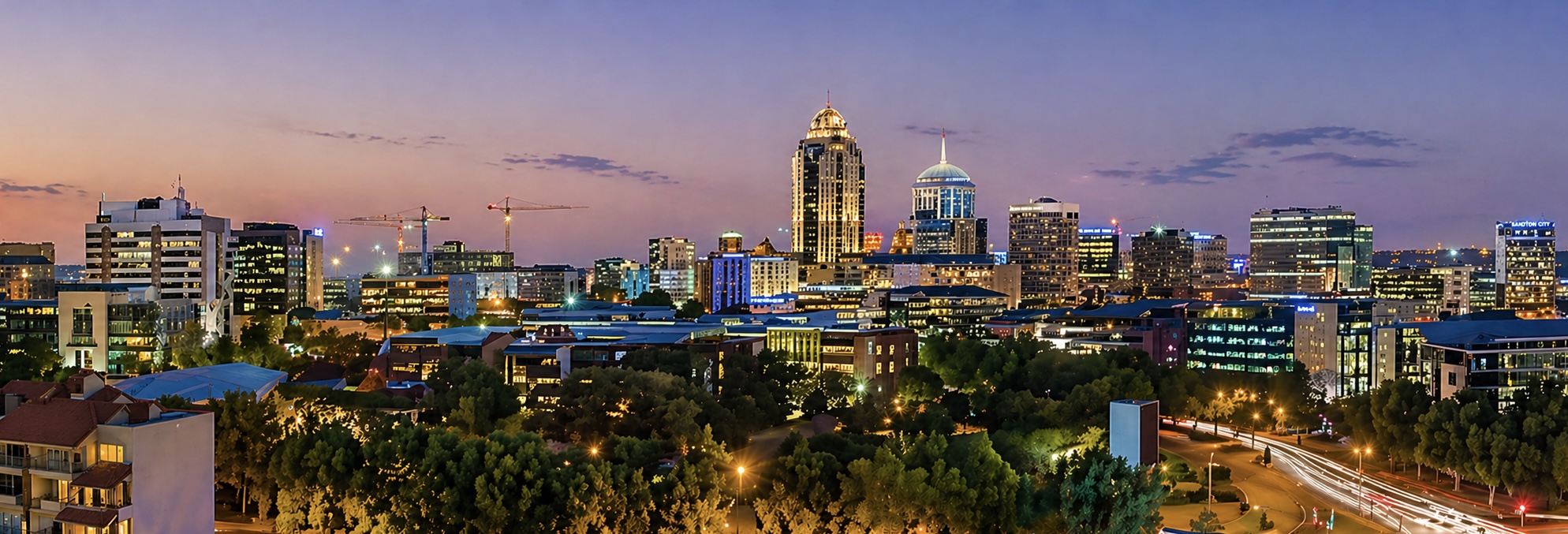 Johannesburg city skyline